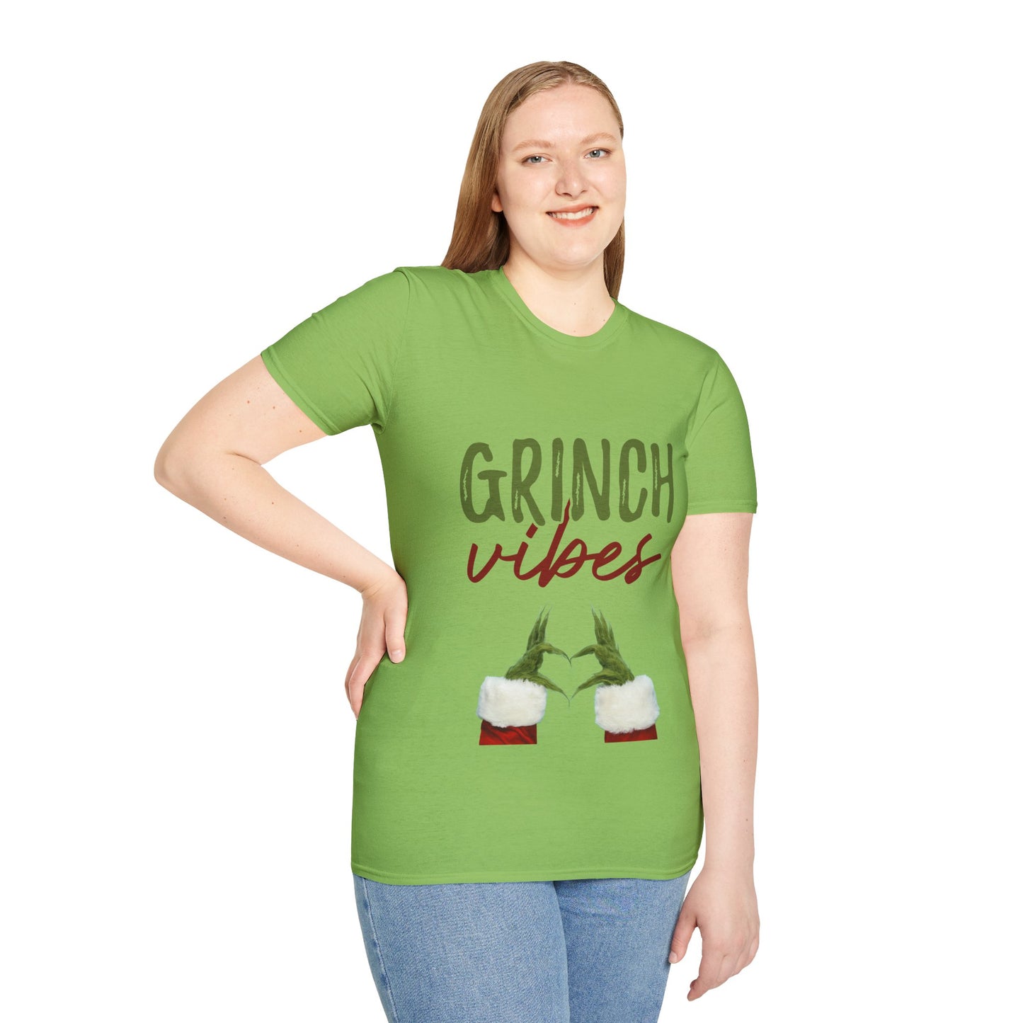 The Grinch Vibes Unisex Softstyle T-Shirt