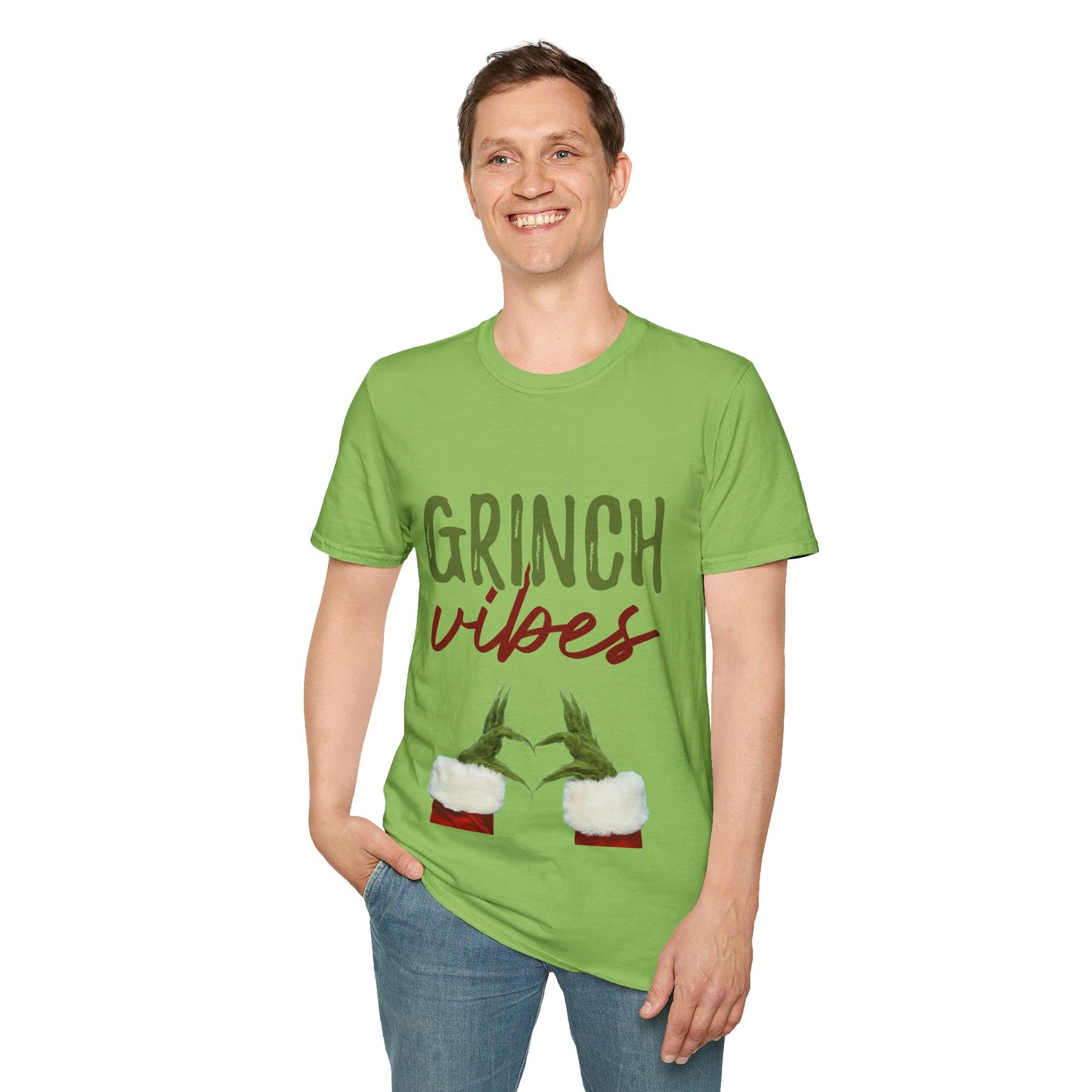 The Grinch Vibes Unisex Softstyle T-Shirt