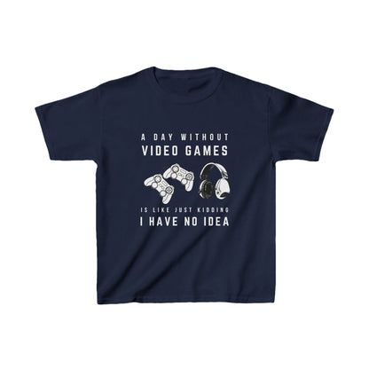 A Day without gaming Tee Shirt | KidZ