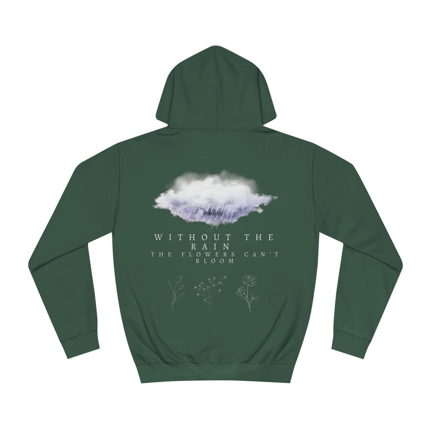 Floral Rain Unisex Hoodie