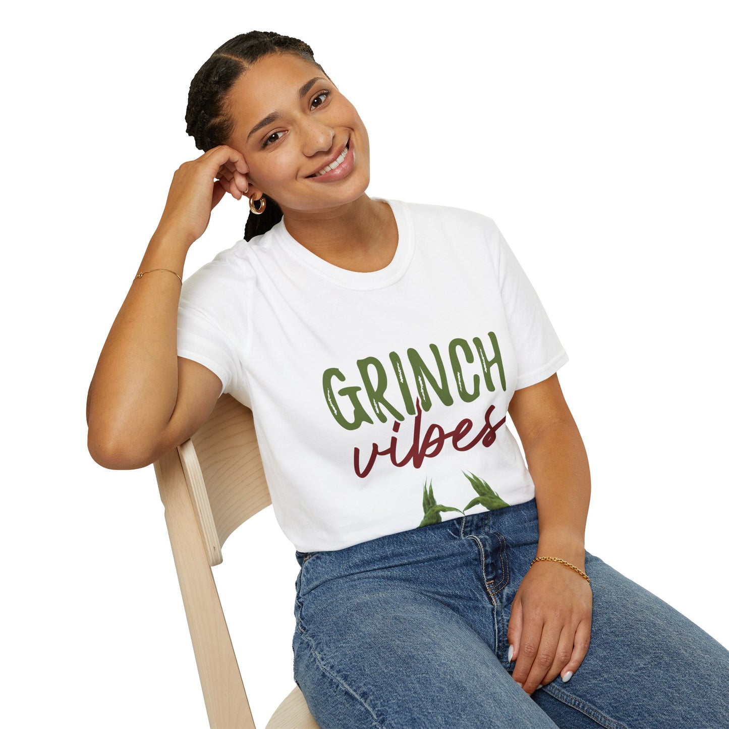 The Grinch Vibes Unisex Softstyle T-Shirt